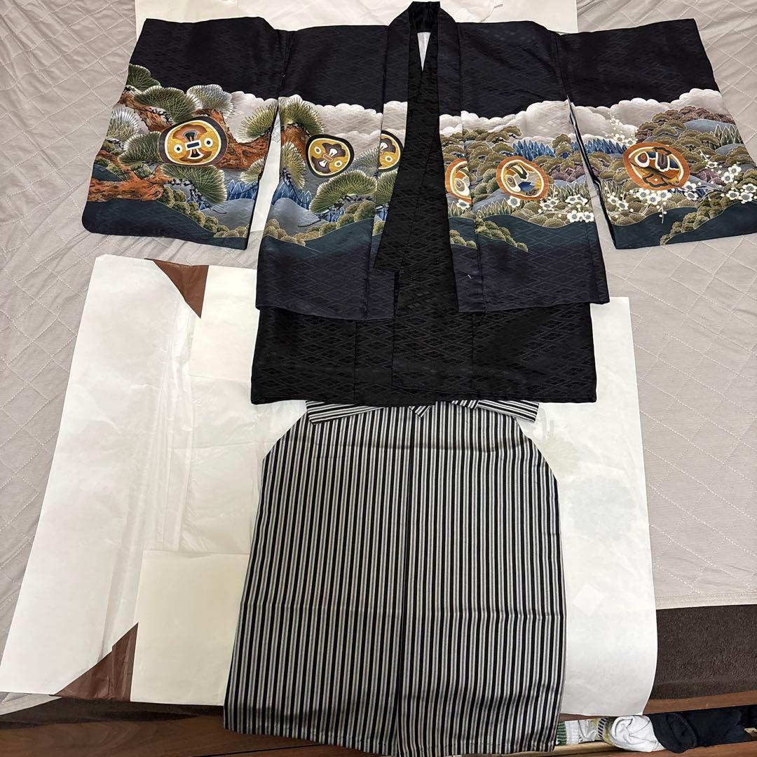 七五三　男の子　羽織袴セット