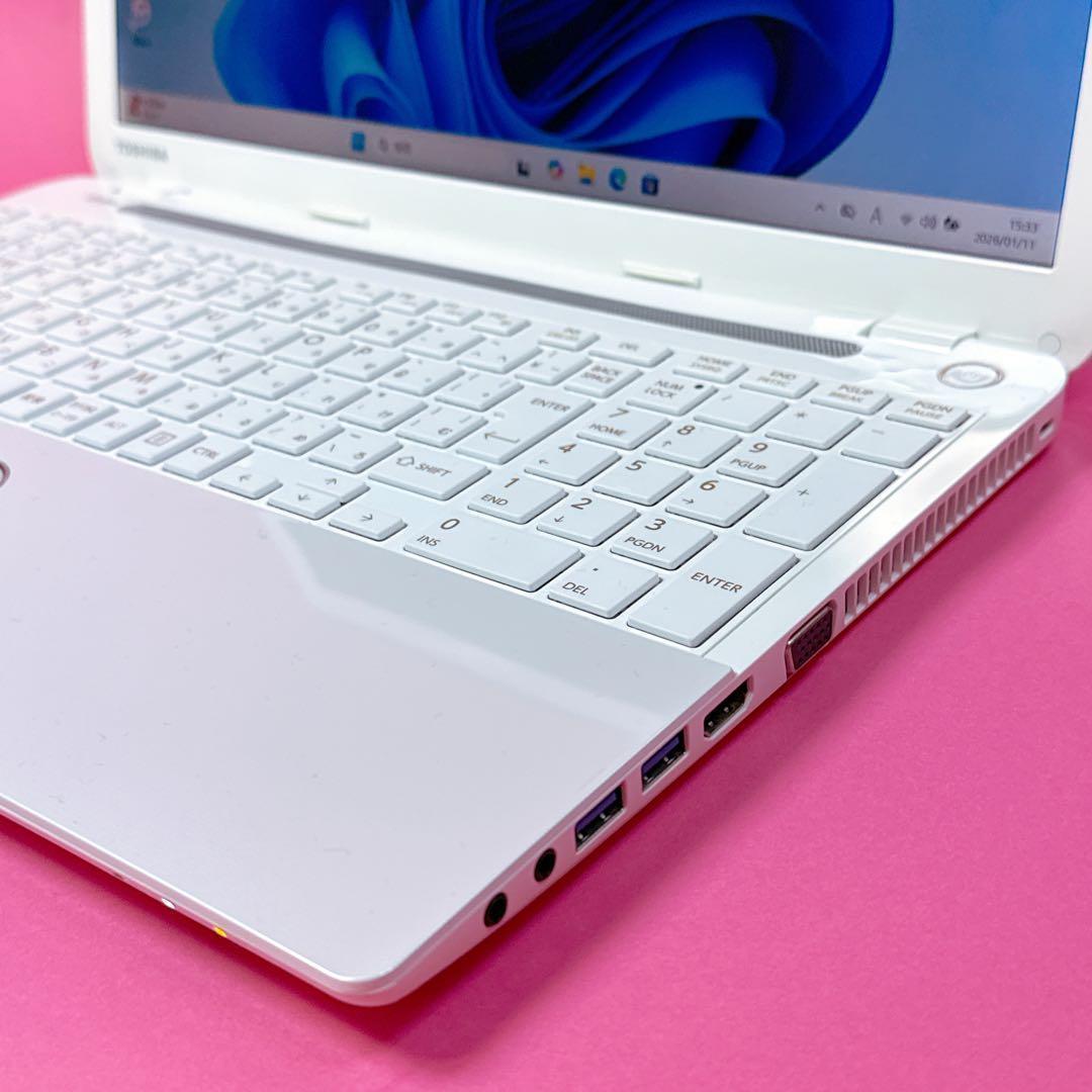 新品SSD高性能i3‼️ windows11 カメラ ノートパソコン オフィス