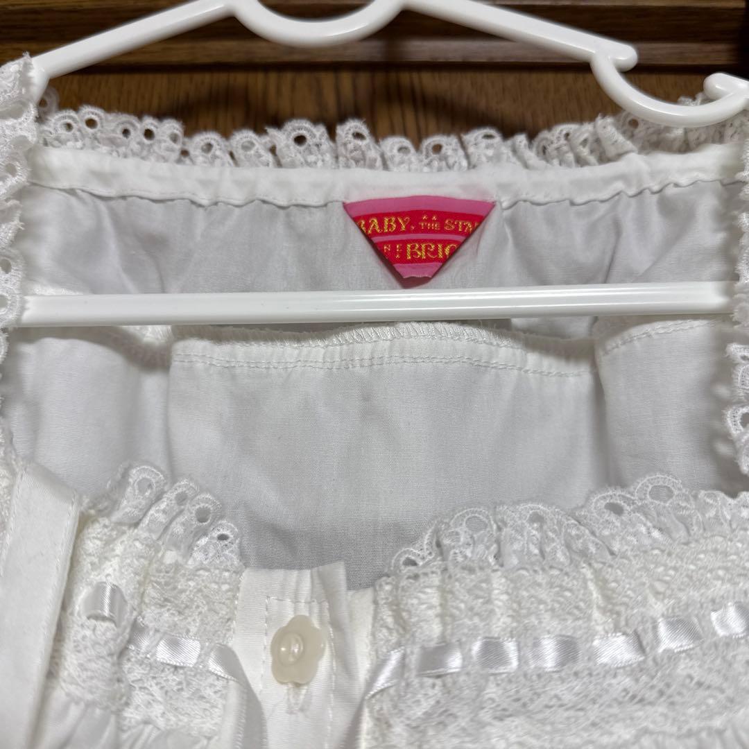 2段フリル ブラウス ベイビーザスターズシャインブライト