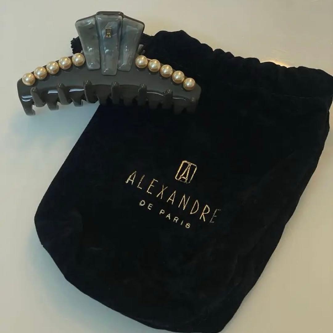火曜日までお値下げ中ALEXANDRE DE PARIS ヘアクリップ