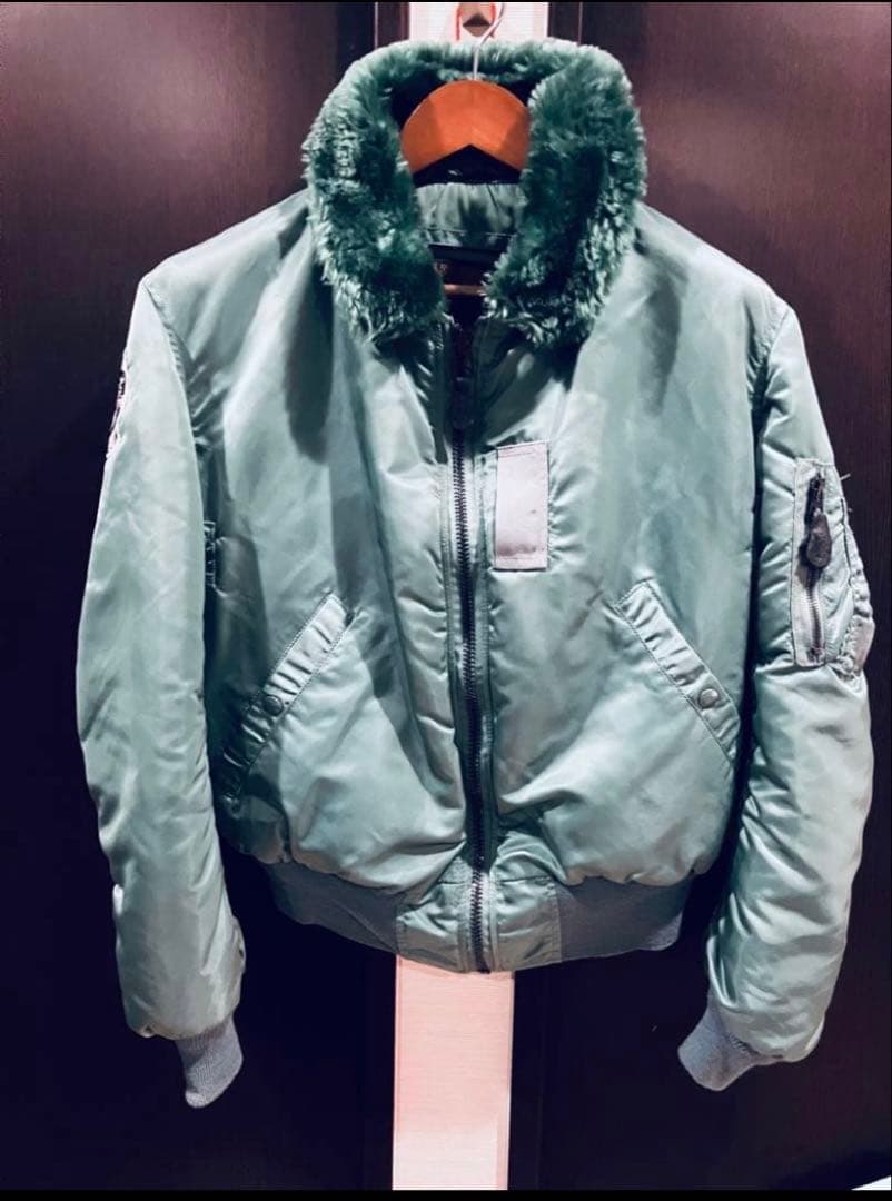 d*9様 ALPHA アルファB-15D フライトジャケット　USA製