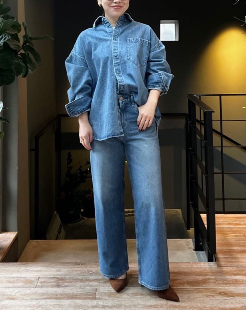 今期26新作未使用タグ付きレッドカードRED CARDデニムKansas23