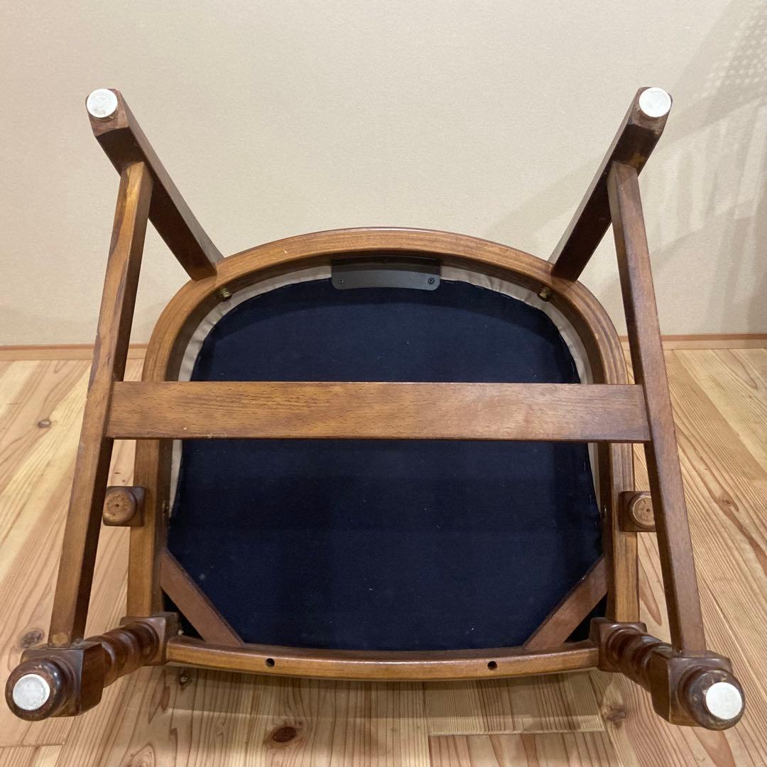 ① 【希少品】 オールド カリモク karimoku アームチェア　ラタン