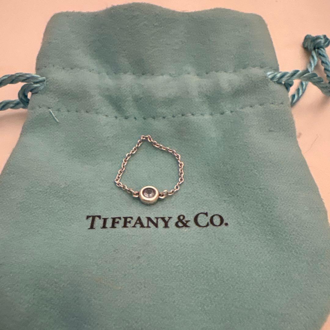 Tiffany & Co. ティファニー バイザヤード リング アクアマリン
