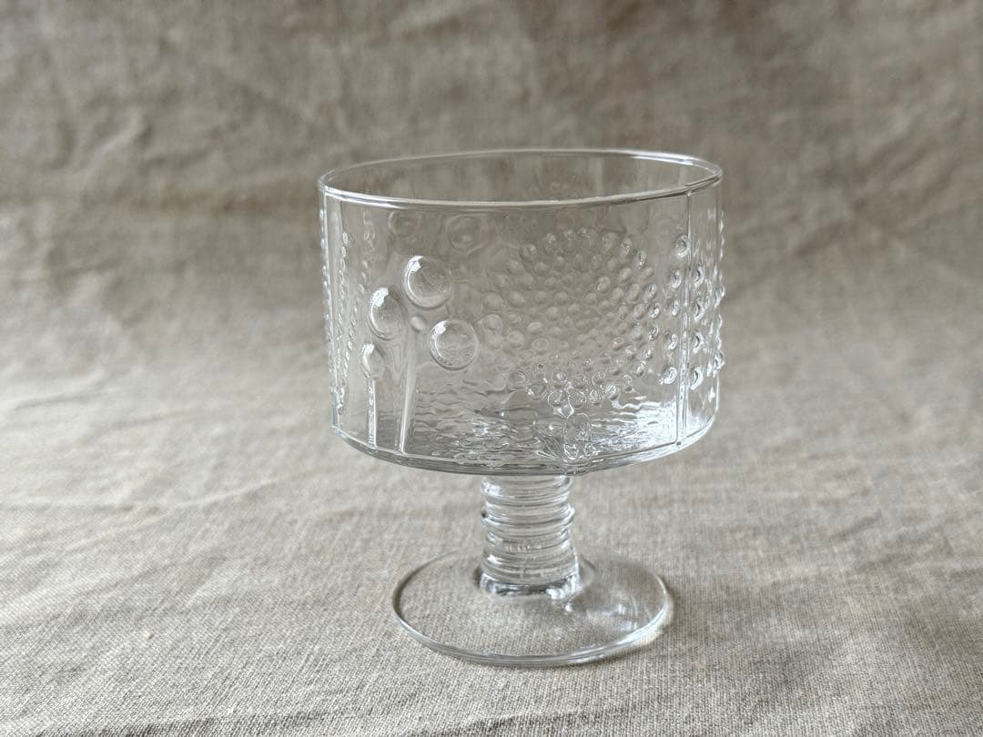 nuutajarvi ARABIA Flora(クリア)カクテルボウル