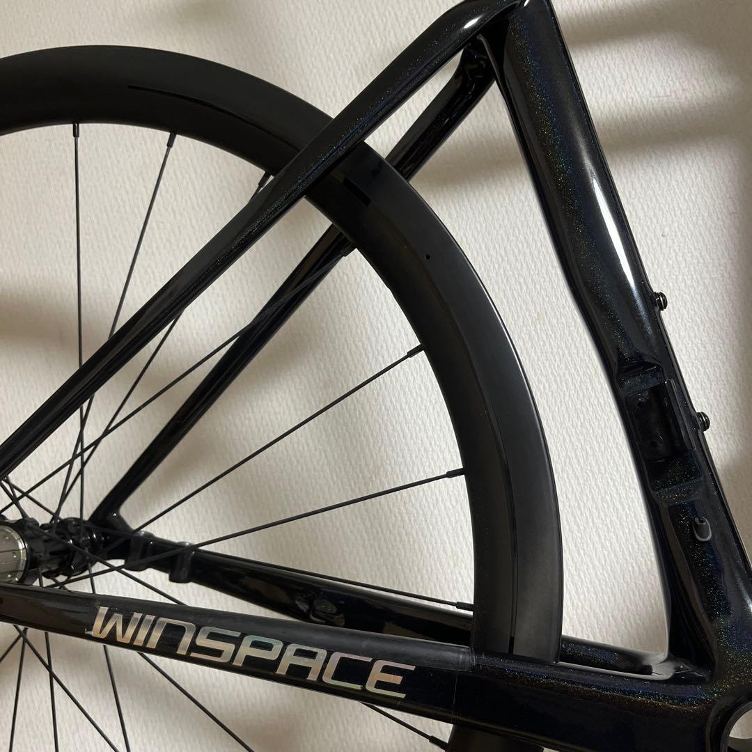 【バラ売り可】WINSPACE ロードバイクフレーム Sサイズ