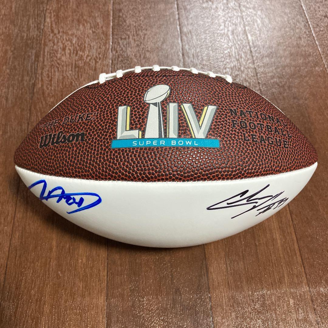 第54回スーパーボウル記念ボール サイン入り