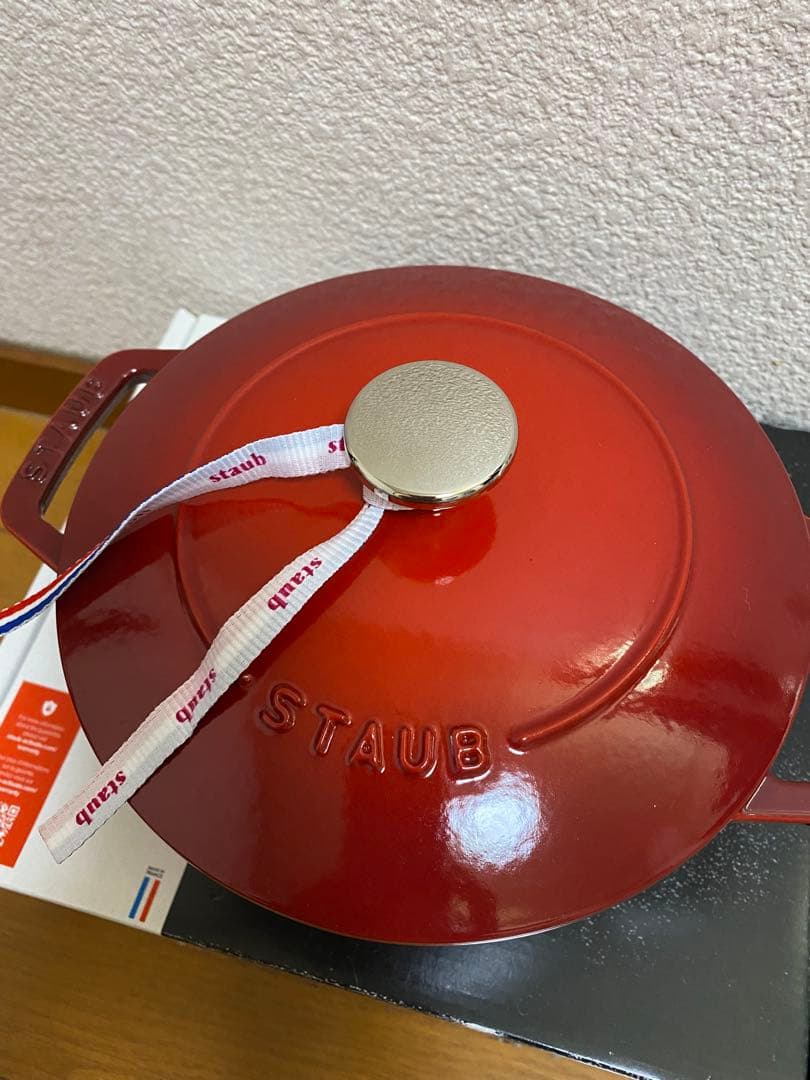 《美品》STAUB Wa-NABE 18cm Mチェリー40501-007