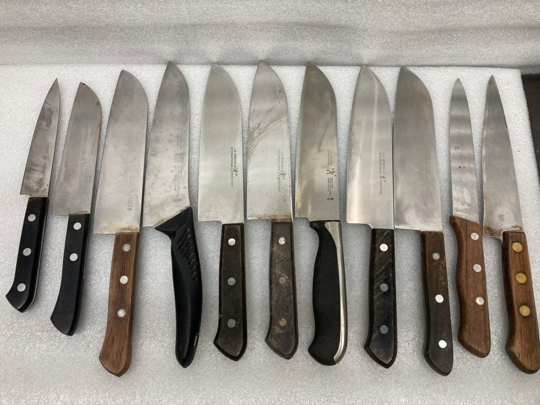 ヘンケルス ツヴィリング 三徳包丁 牛刀 ペティナイフ 計11本 まとめ