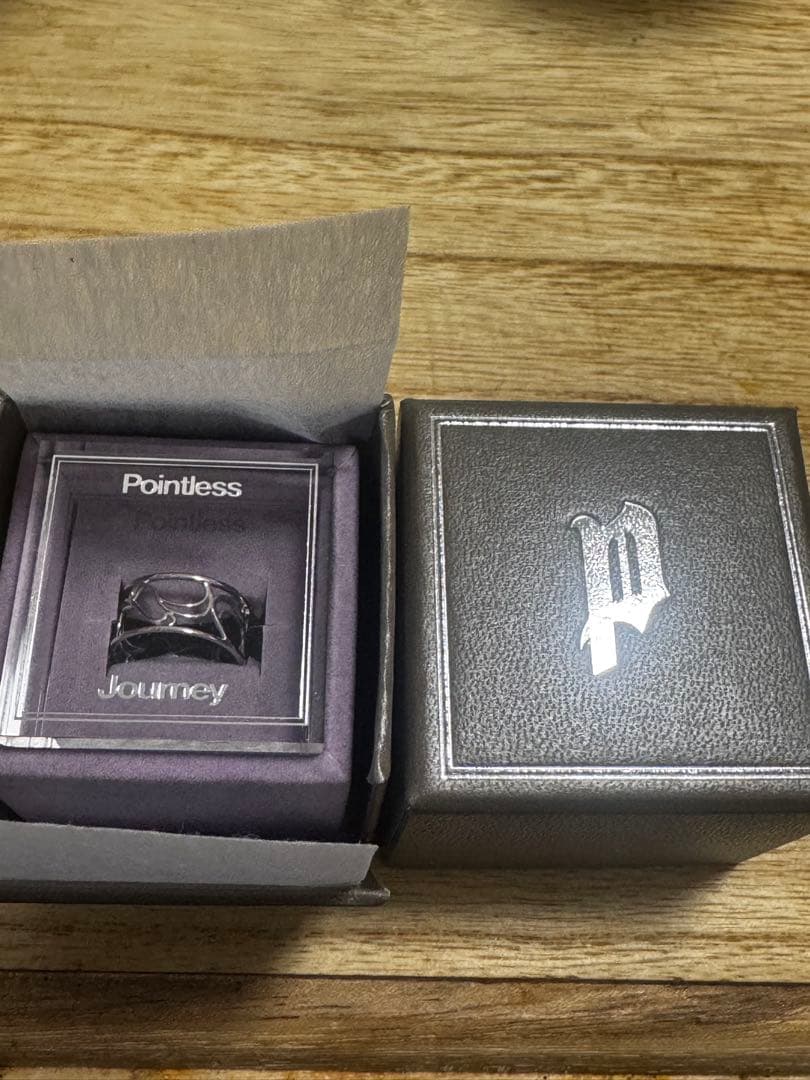 【新品】pointless jouney fine ring silver s