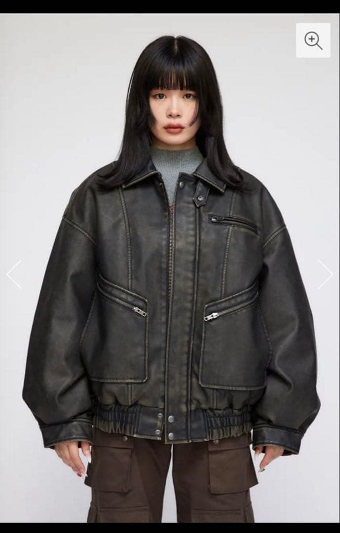 LAGUAGEM SCRATCH VINTAGEブルゾン