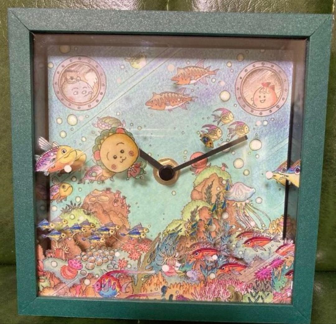 studio CLIP コジコジ　海の中くるくる時計　スタディオクリップ