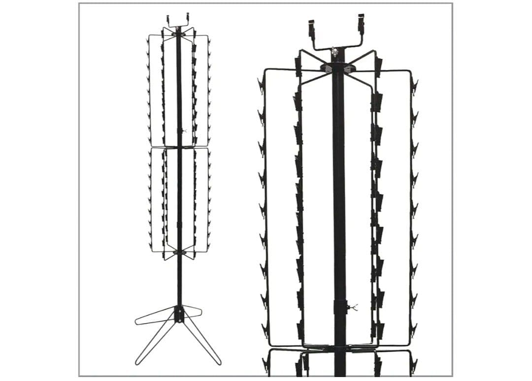 【A216】フロアスタンド　スピナースナックラック　108　クリップ付き