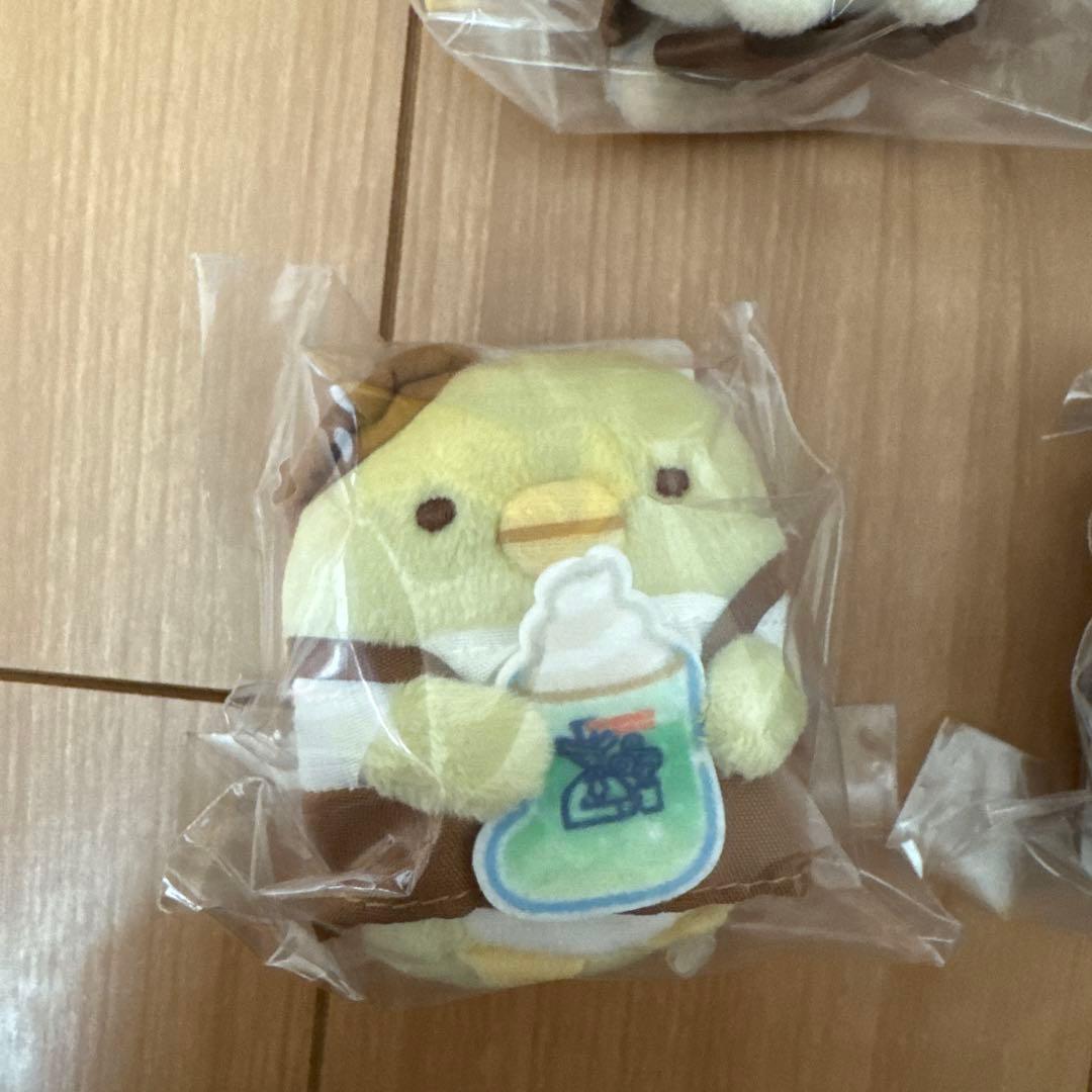 新品未開封☆すみっコぐらし×コメダ珈琲店　てのりぬいぐるみ　6つセット