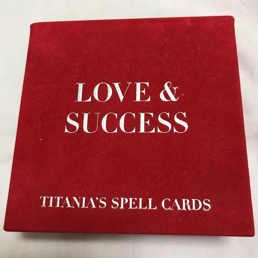 新品未使用　SPELL CARDS スペルカードティターニア・ハーディによる本