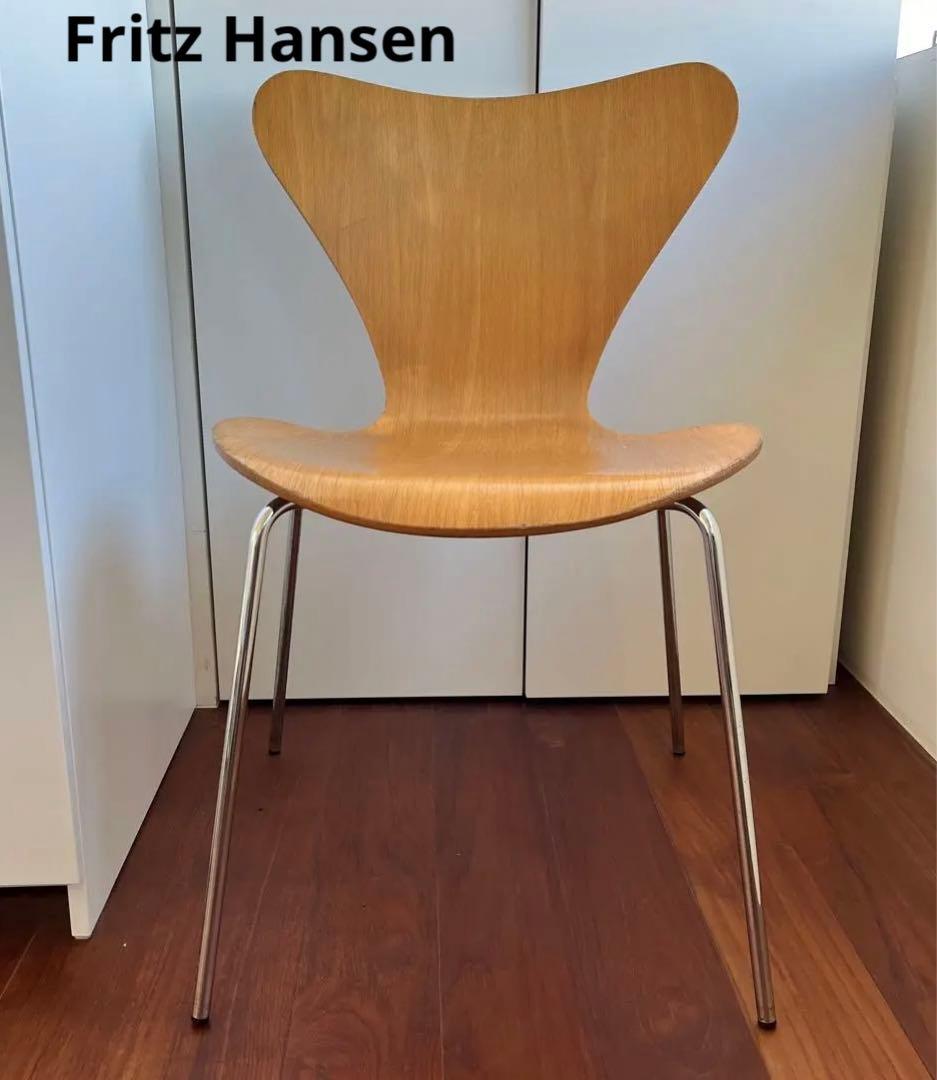 希少　正規品　ヴィンテージ　1983年製フリッツハンセン　セブンチェア　ジャンク