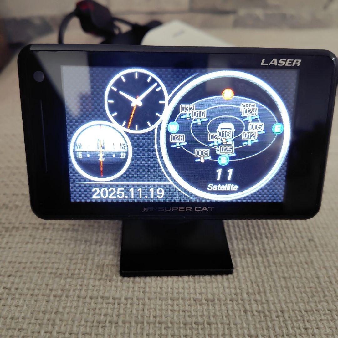 最新データユピテルGPS レーザー＆レーダー探知機 Z110L スーパーキャット