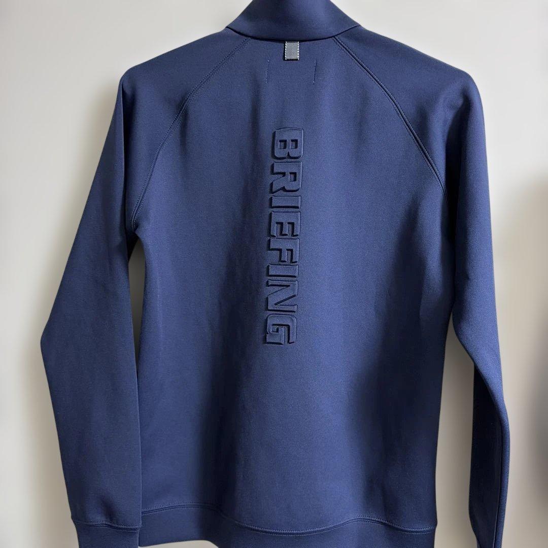 ブリーフィングレディースハーフジップネイビーサイズS