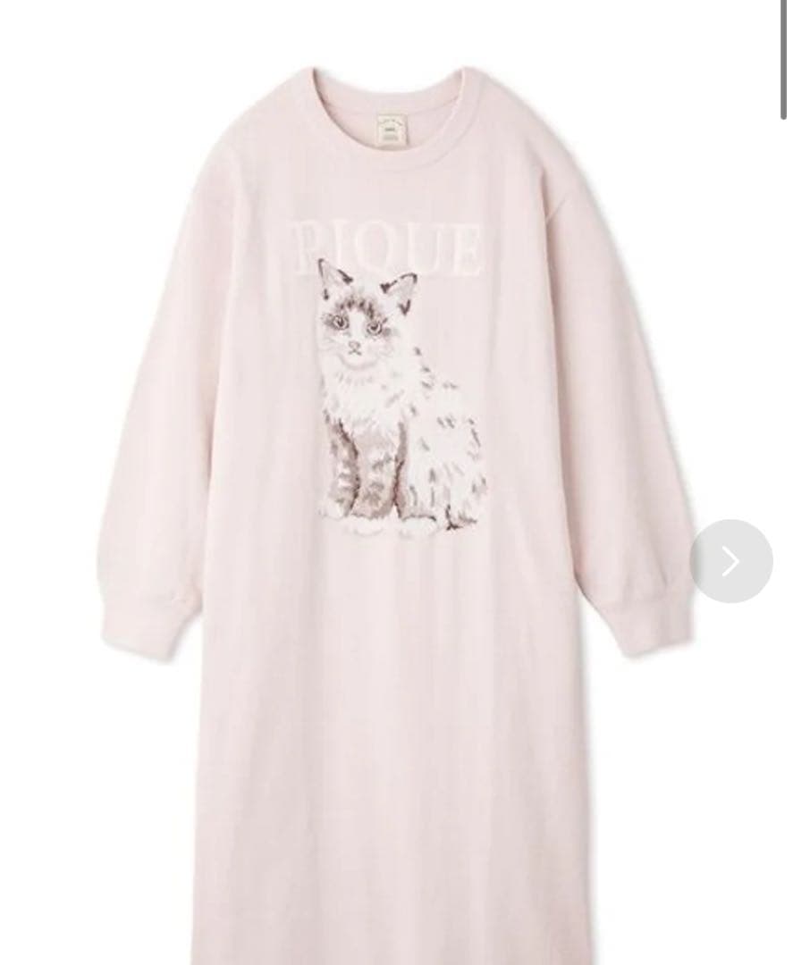 ジェラートピケ CATジャガードワンピース