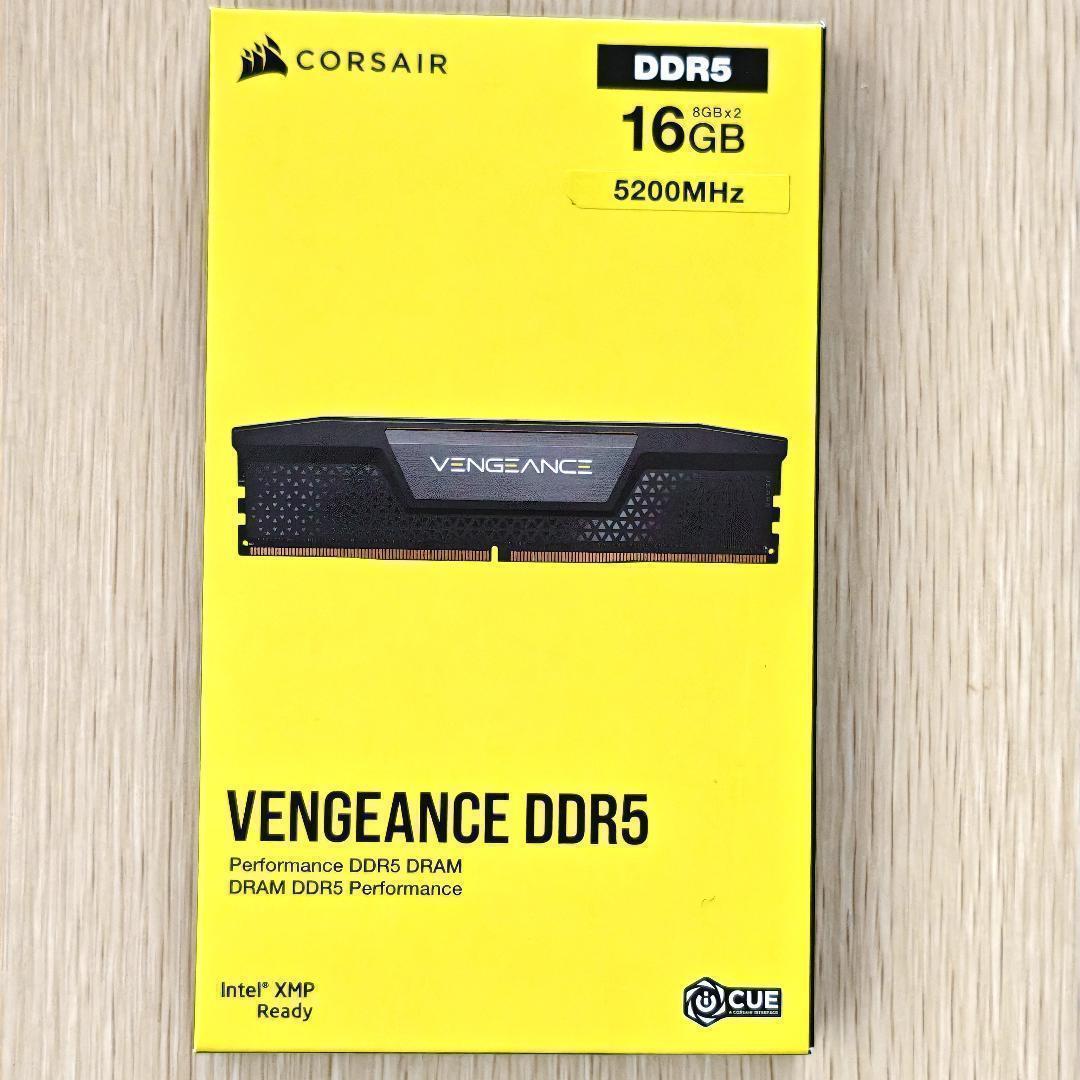 CORSAIR DDR5 VENGEANCE 16GB 8GBx2枚