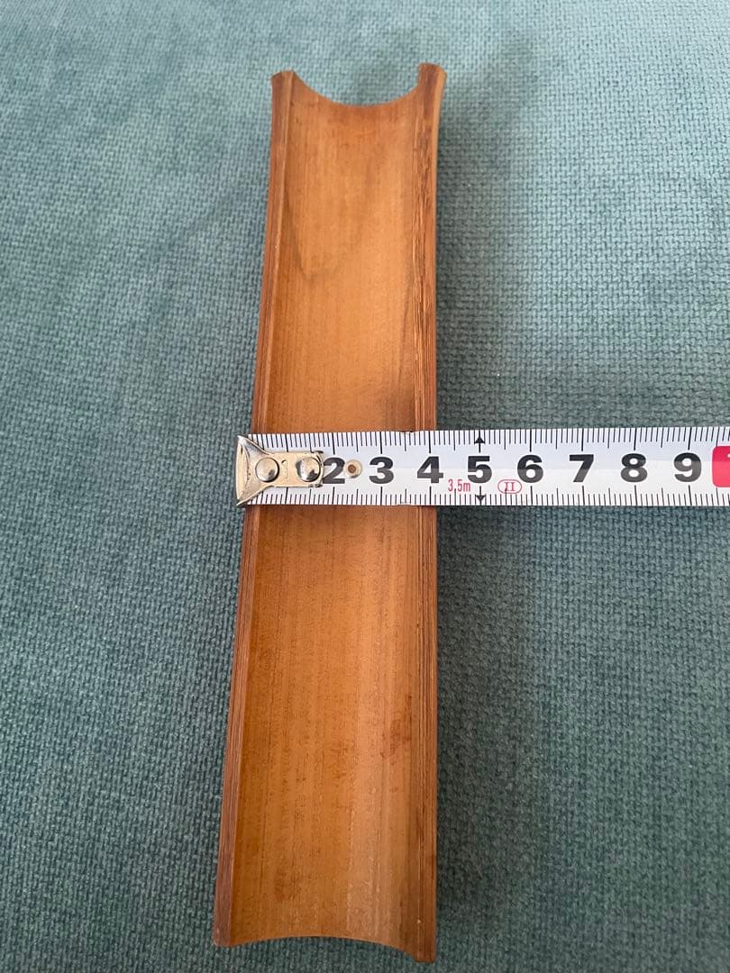 象堂山人刀竹製　茶合　則子　仙媒　茶量　煎茶道具　とても良い作品