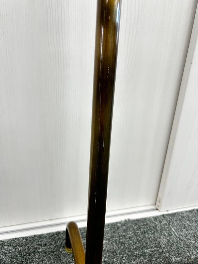 【超美品】 ハンガーラック アンティークゴールド 90cm 2本分