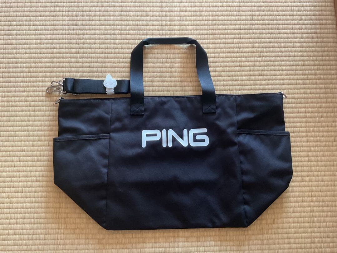 PING トートバッグ 黒