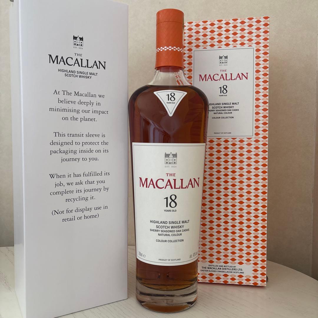 未開封マッカラン18年 700ml 43度 MACALLAN