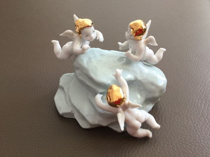 リヤドロ天使♡舞い降りた天使達 廃盤品貴重♡新品 箱付き