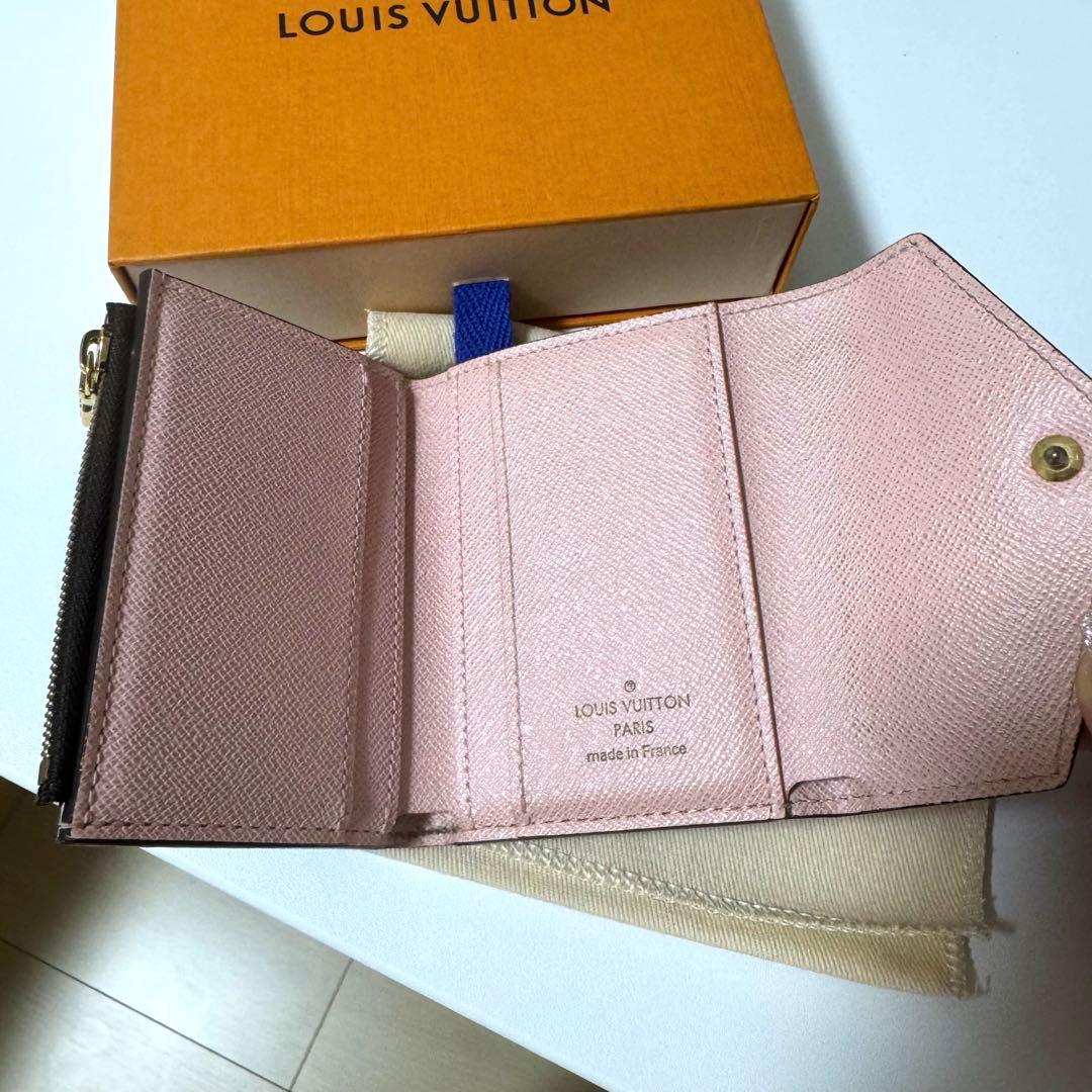 【美品】LOUISVITTON ルイヴィトン M62933 ポルトフォイユ・ゾエ