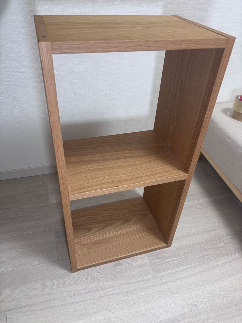 無印良品　スタッキングシェルフ②