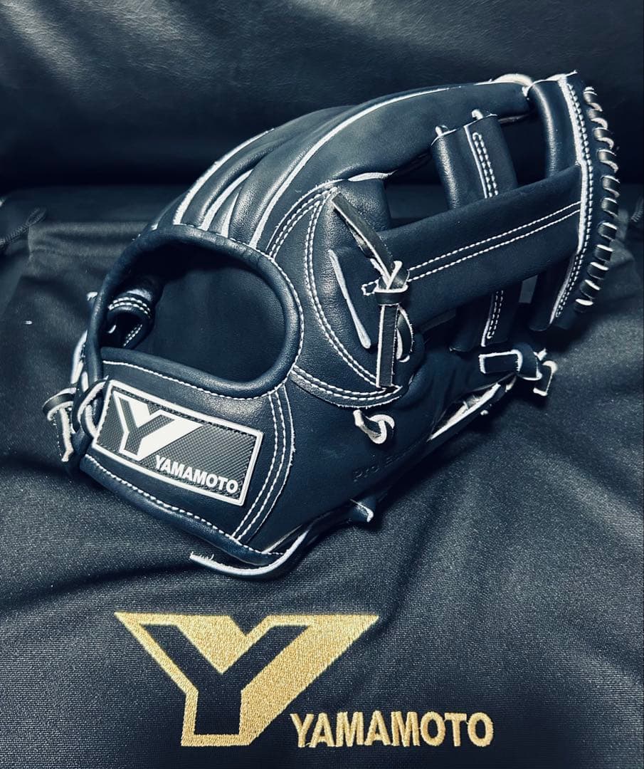 YGS 山本グラブスタジオ 硬式 グラブ 内野手用 MK2 屋外未使用 最上級