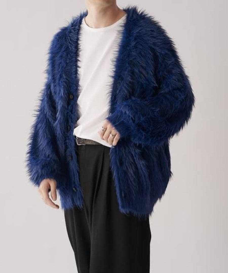 【完売品】　シャギーカーディガン