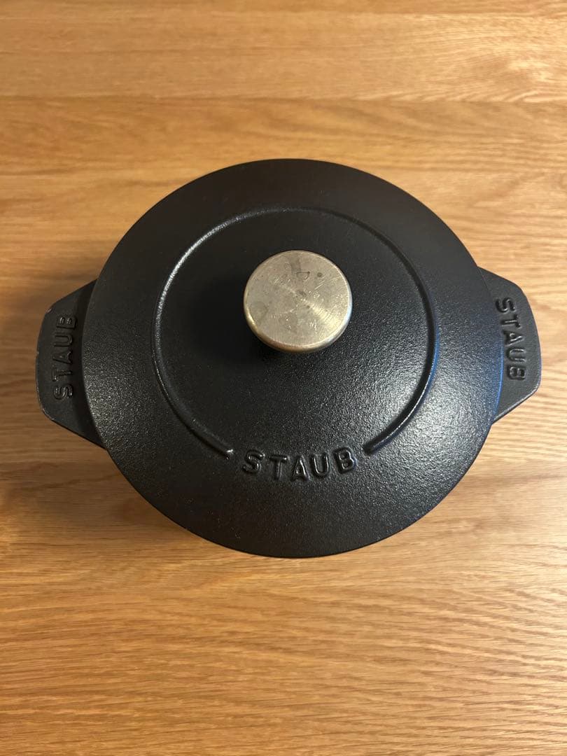【STAUB】ラ・ココット de GOHAN Mサイズ ブラック ストウブ 16