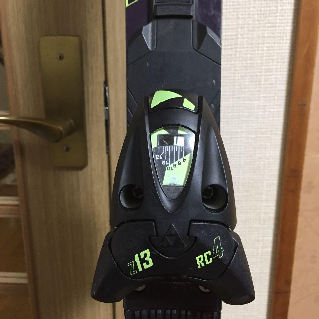 フィッシャー FISCHER 183cm R23 ブーツ285mmで使用