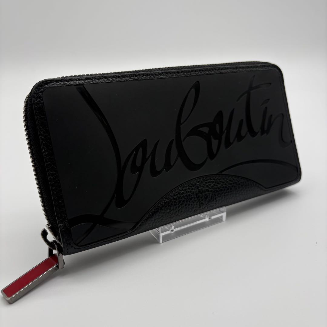 美品　クリスチャンルブタン 長財布 パネトーネ スニーカーソール 黒