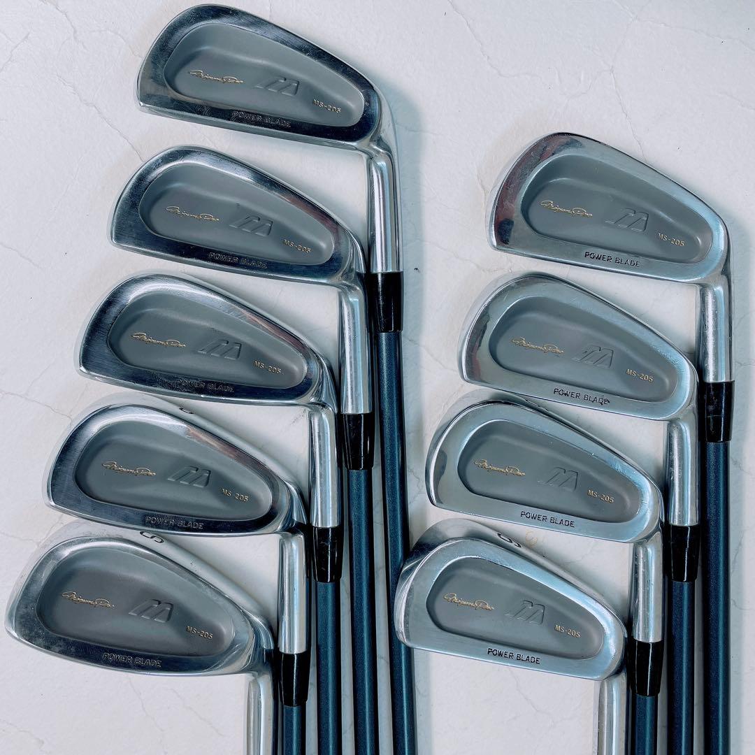 ミズノ　プロ　MIZUNO アイアン　MS-205 3-S 9本　N2361