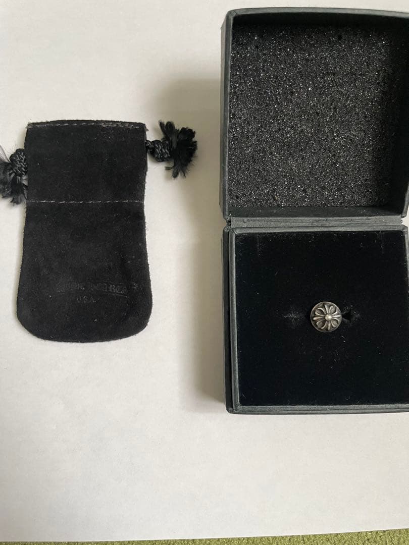 クロムハーツ　クロスボールスタッド　シルバーピアス