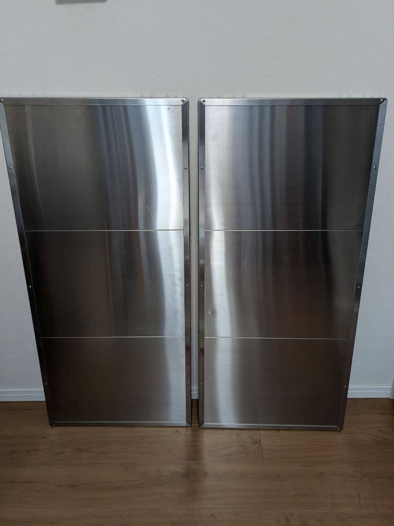 スノーピーク　ステンレスキッチンテーブルトップ×2枚　LV-311