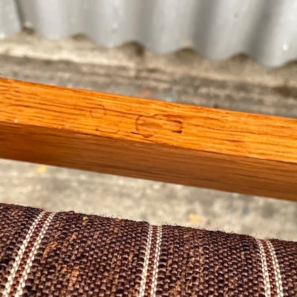 デンマーク　KS　mobelfabrik　ダイニングチェア　北欧ビンテージ