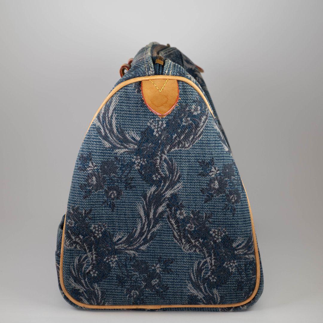 値下【美品】Vivienne Westwood デニム ボストンバック +ポーチ