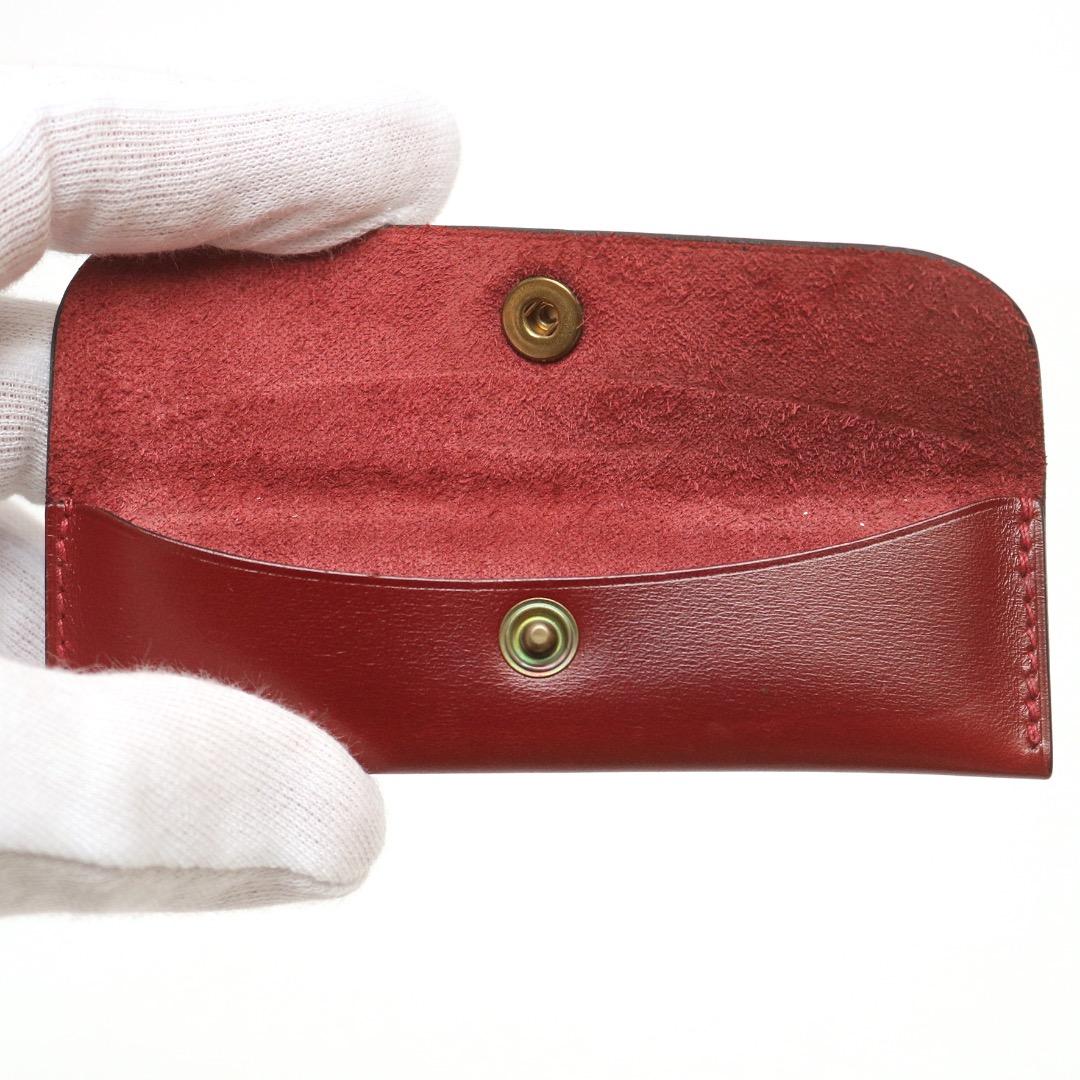 ヴィンテージ エルメス バッファローホーン コーム 櫛 レザーケース フランス