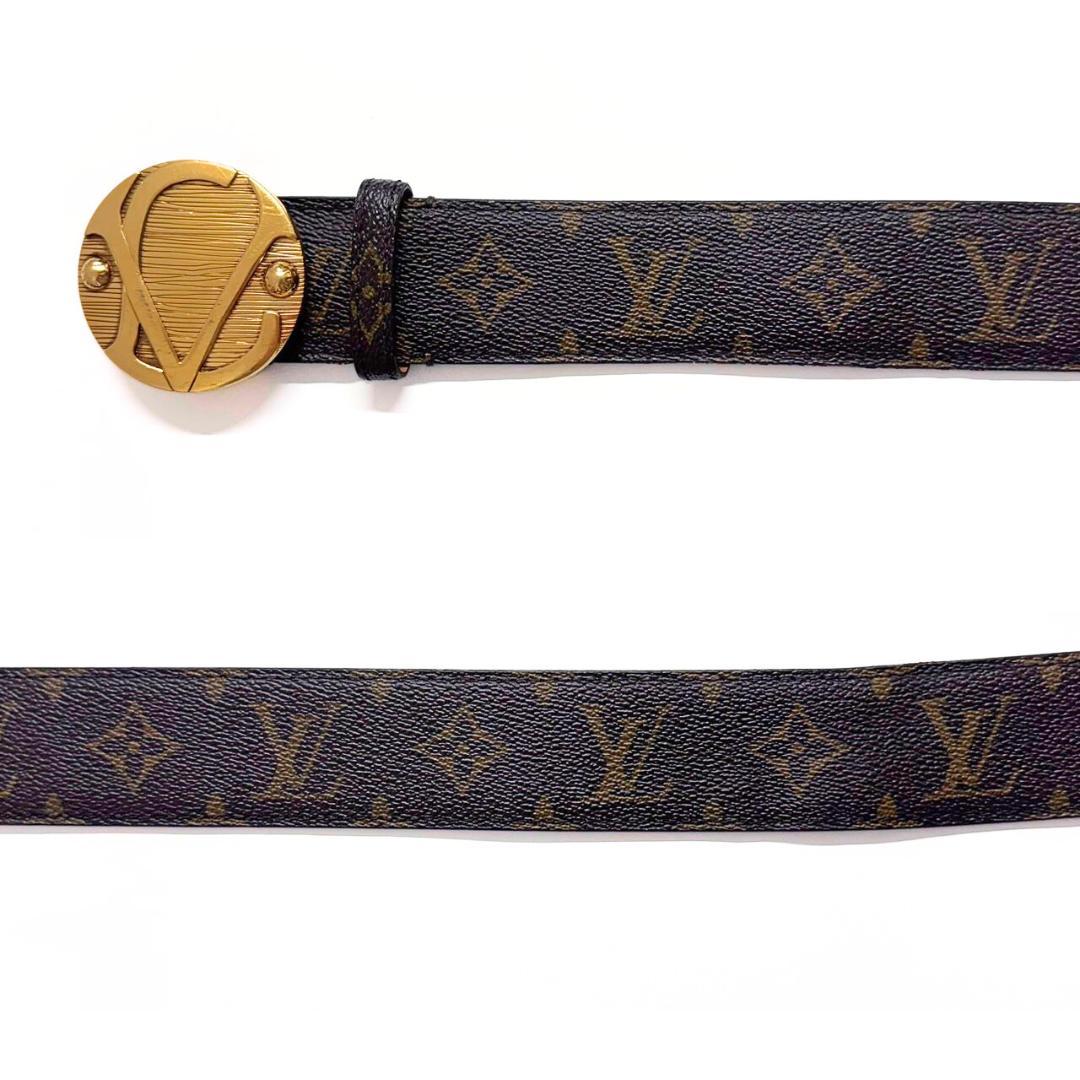 ルイヴィトン モノグラム サンチュール 1904 バックル ベルト