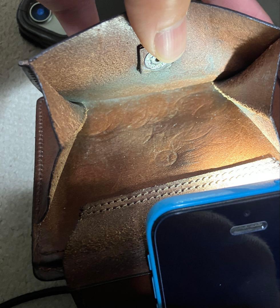 ま*ば様 【定価74000円】 ホーウィン　シェルコードバン 塩原朋和作　二つ折