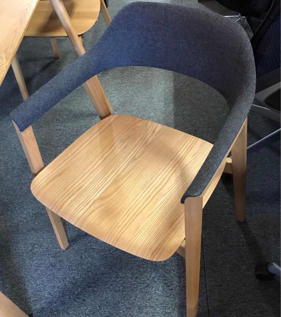 カンディハウス 木製 ダイニングチェア テンダイニング グレー