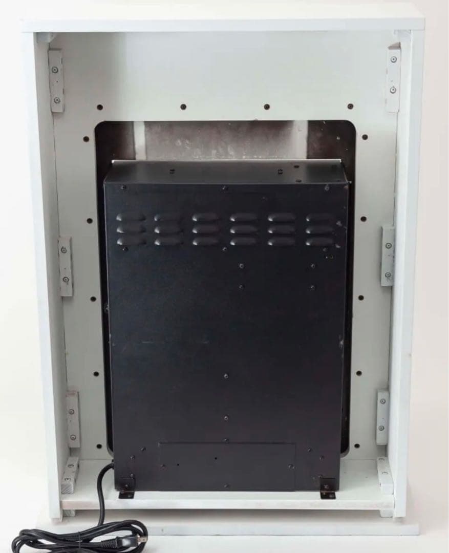 【美品】Dimplex/ディンプレックス 暖炉型ファンヒーター ベリーニII 白