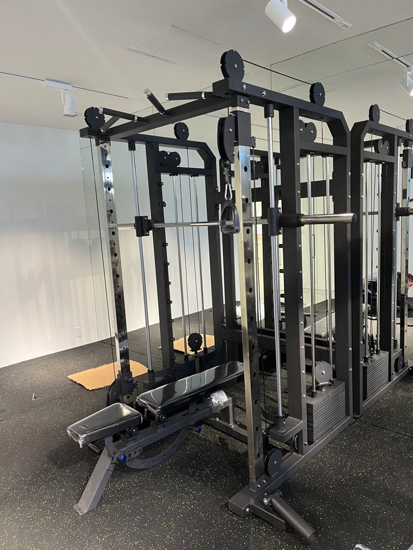 頑強ハーフラック&ケーブル&スミス　ブラック