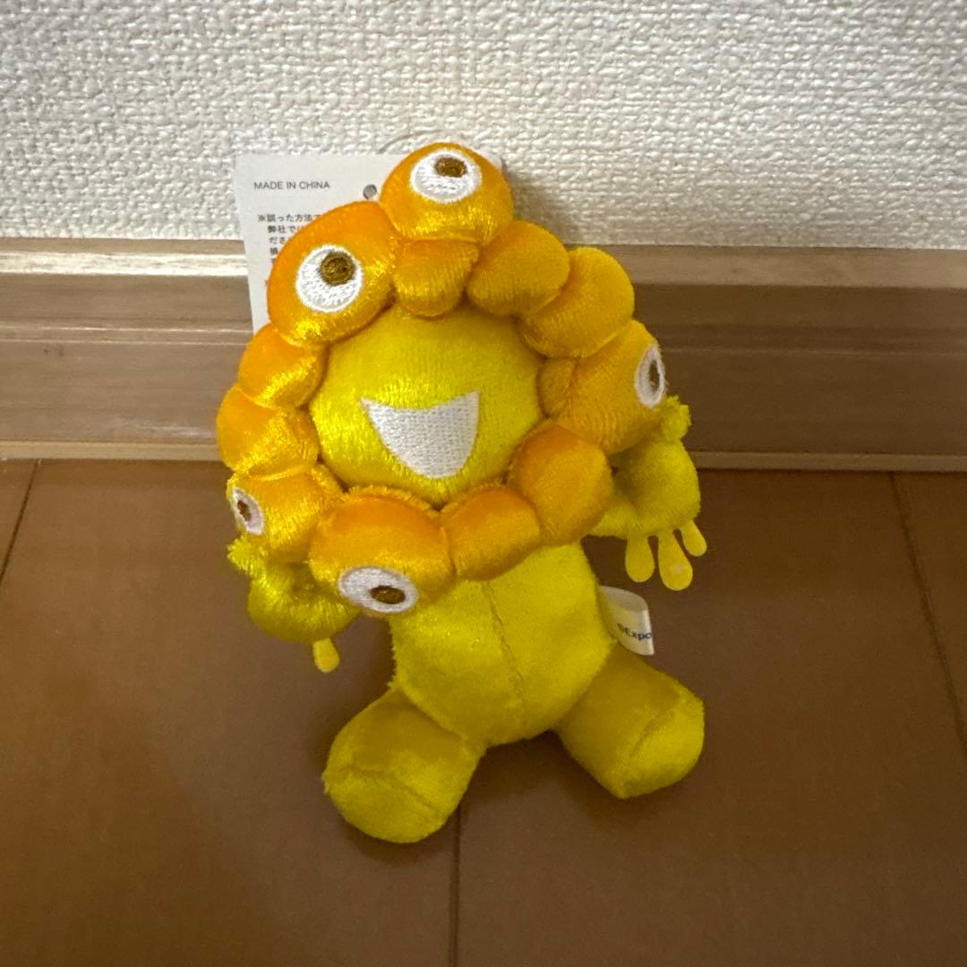 カラビナ付きミャクミャク　黄金