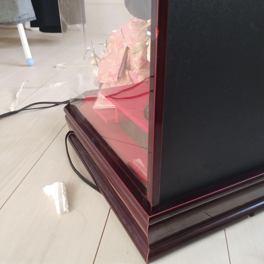 ひな人形セット 八角形ケース付き ガラスケース　吉徳　お値下げ中✨️