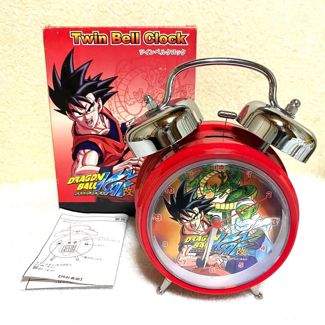 ドラゴンボール改 ツインベルクロック 孫悟空とピッコロの伝説の目覚まし時計
